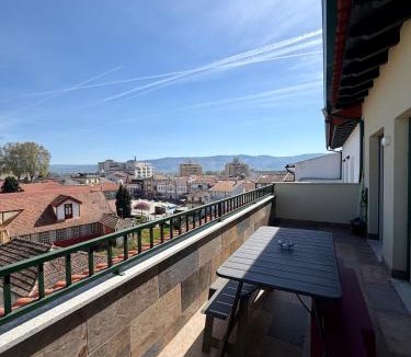 Chaves Apartment | Luxury Penthouse & Panoramic View in heart of Chaves - Alojamento Flaviense