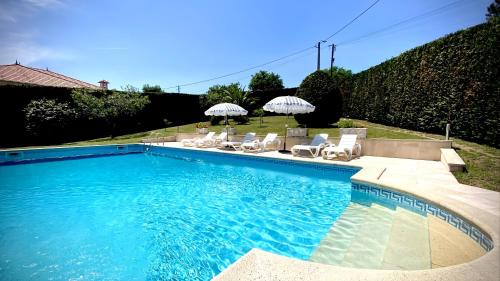 Celorico de Basto House | Quinta Maria étage de villa calme avec piscine