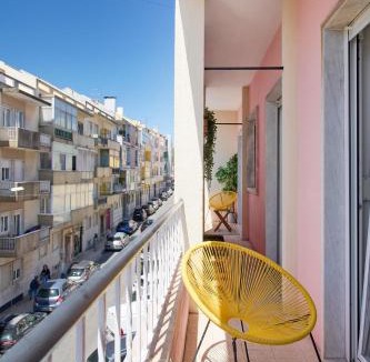 Belem Apartment | Belém River View w Amazing Balcony, by TimeCooler