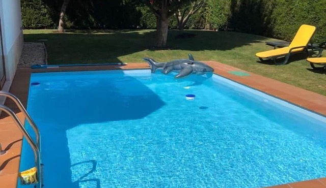 Private pool 5 min from the beach and overlooking Lagoa de Óbidos in Leiria