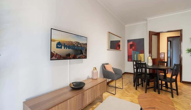 Prized Spacious Flat | Balcony by HostWise
