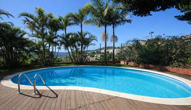 Get Unforgettable Experience Private Atlantic View Pool Jacuzzi Madeira Garden