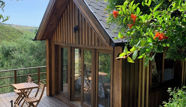 Tiny House with an amazing view of São Julião Beach, Ericeira: A place to enjoy life