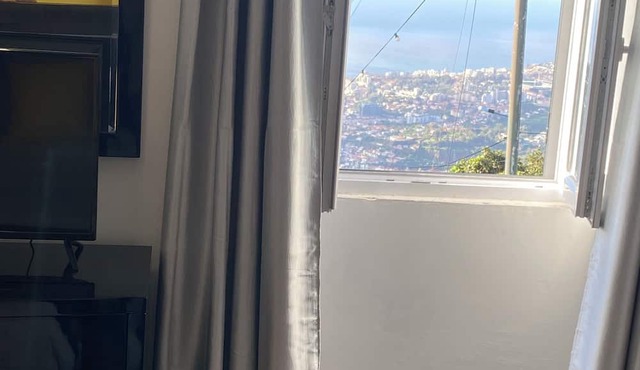 House in Funchal near Monte Palace, cable car and Monte trolley.