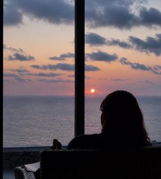 Stunning ocean view with 3 islands in front of you in Angra do Heroismo