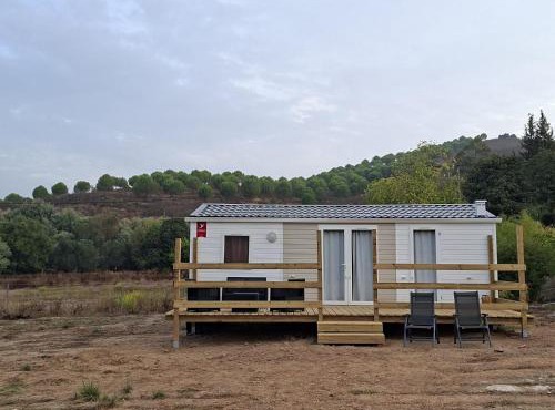 chalet with private terrace and air conditioning in Barracao